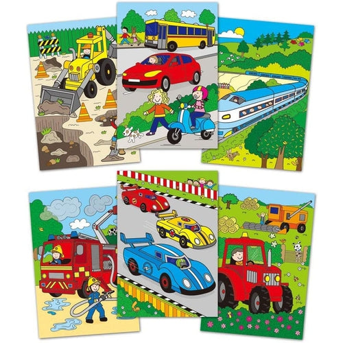 Water Magic Vehicles | User Over and Over Again | Art & Craft set by Galt UK | Ages 3+