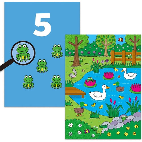 Water Magic Who's Hiding? | Colouring Book with Water Pen | Art & Craft set by Galt UK | Ages 3+