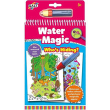 Load image into Gallery viewer, Water Magic Who&#39;s Hiding? | Colouring Book with Water Pen | Art &amp; Craft set by Galt UK | Ages 3+
