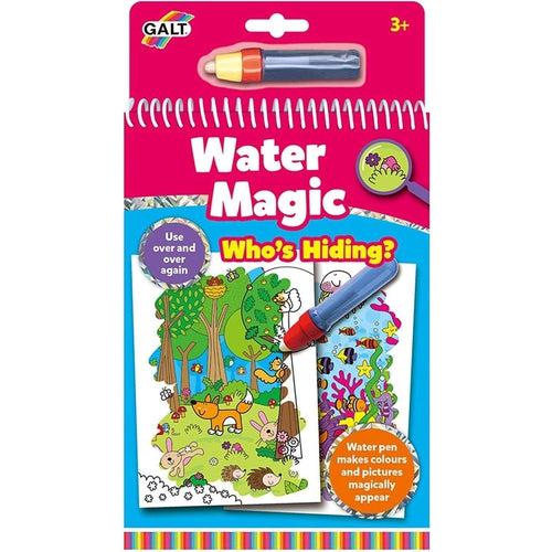 Water Magic Who's Hiding? | Colouring Book with Water Pen | Art & Craft set by Galt UK | Ages 3+