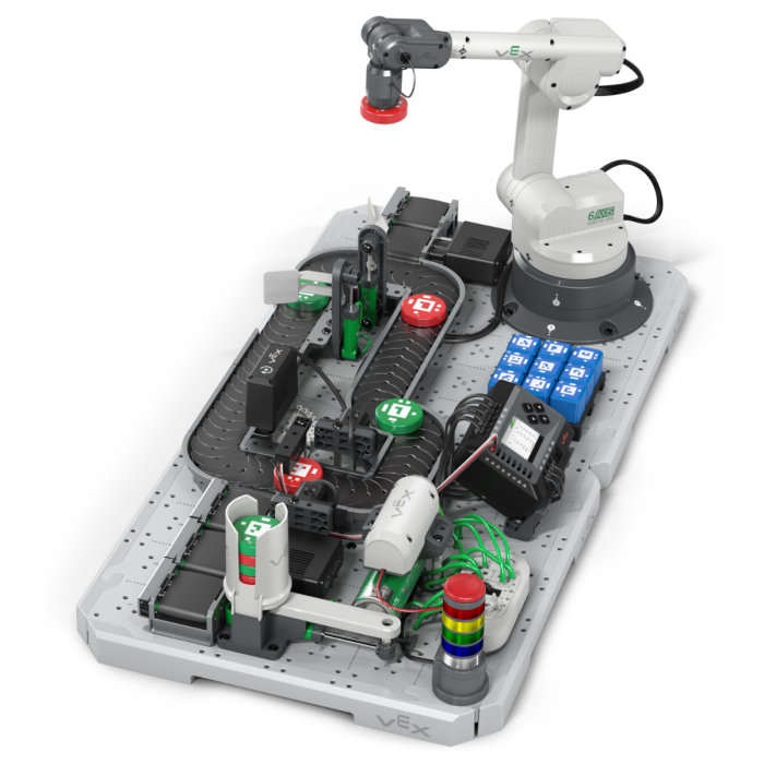 VEX CTE Workcell Robotic Arm Kit - Grades 9-12 | STEM Design kit for Kids Age 14+