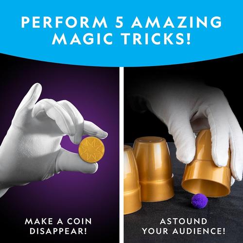 National Geographic Classic Magic Tricks | Brain Games Set for Kids Age 8+