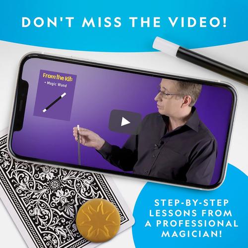 National Geographic Classic Magic Tricks | Brain Games Set for Kids Age 8+