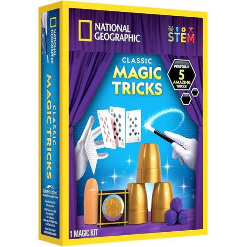 National Geographic Classic Magic Tricks | Brain Games Set for Kids Age 8+
