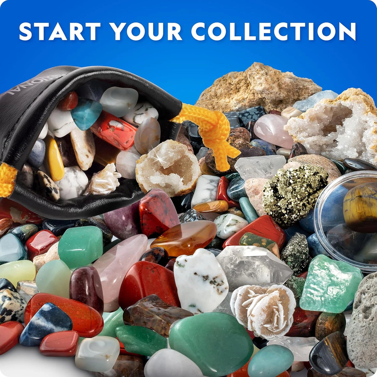 National Geographic Ultimate Rock, Mineral & Crystal Collection | 300+ Pieces Rock Set for Kids Ages 6+