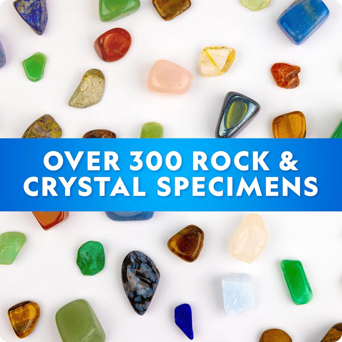 National Geographic Ultimate Rock, Mineral & Crystal Collection | 300+ Pieces Rock Set for Kids Ages 6+