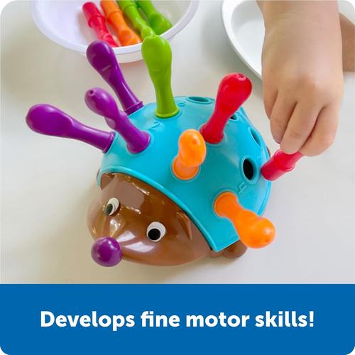 Learning Resources Spike - The Fine Motor Hedgehog | Stacking, Sorting & Matching Toy Set for Kids Age 1.5+