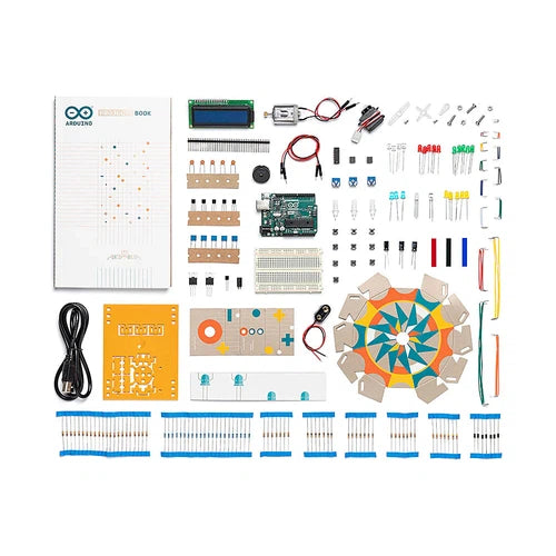 مجموعة أدوات Arduino Starter Kit متعددة اللغات / الإنجليزية K000007 - أصلية | مجموعات تعليمية للبرمجة والإلكترونيات