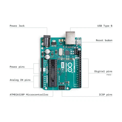 مجموعة أدوات Arduino Starter Kit متعددة اللغات / الإنجليزية K000007 - أصلية | مجموعات تعليمية للبرمجة والإلكترونيات