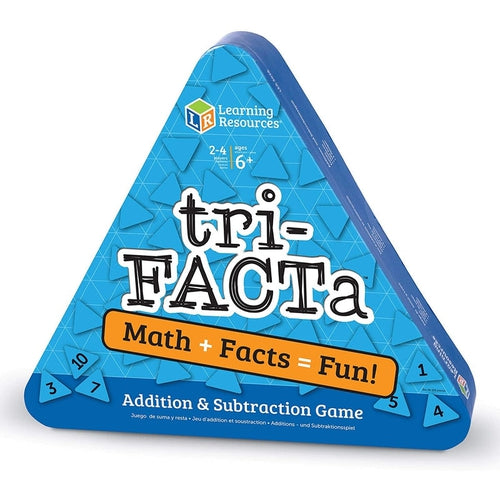 tri-FACTa! ™ Addition & Subtraction Game | Math Set by Learning Resources | Age 6+