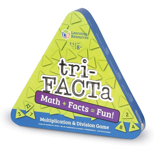 tri-FACTa! ™ Multiplication & Division Game | Math Set by Learning Resources | Age 8+
