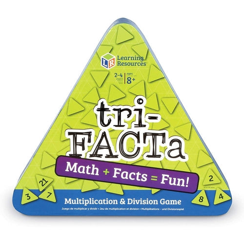 tri-FACTa! ™ Multiplication & Division Game | Math Set by Learning Resources | Age 8+