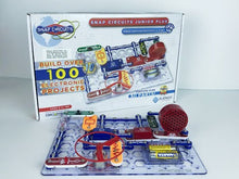 Load and play video in Gallery viewer, Snap Circuits Jr.® - Enjoy 100 Amazing Projects | SC-100 by Elenco US | Age 8+
