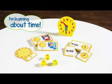 Load and play video in Gallery viewer, Time Activity Set | telling, matching, and writing Analog and Digital time | Math Set by Learning Resources US | Age 5+
