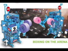 Load and play video in Gallery viewer, Boxing Fighter Robot | Learn principals of Mechanical Rotation  | DIY Technology / Engineering Set for Kids Age 8+
