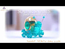 Load and play video in Gallery viewer, Snail Solar Robot + Cutter | Cute DIY Building Science Experiment Puzzle Kit | Age 8+
