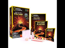 Load and play video in Gallery viewer, Volcano Science Kit | Build, Paint and then make it Erupt | by National Geographic | Age 8+
